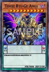 Tensei Ryu-Ge Anva, Yu-Gi-Oh! card, DARK