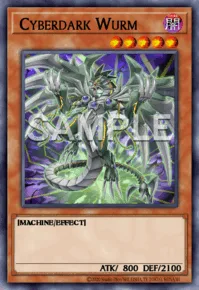 Cyberdark Wurm, Yu-Gi-Oh! card, DARK