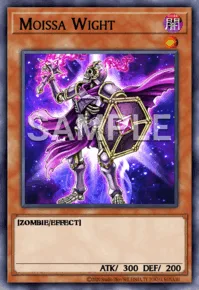 Moissa Wight, Yu-Gi-Oh! card, DARK