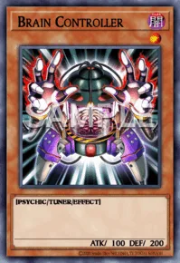 Brain Controller, Yu-Gi-Oh! card, DARK