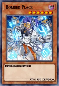 Bomber Place, Yu-Gi-Oh! card, DARK