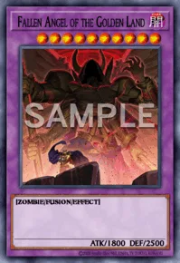 Fallen Angel of the Golden Land, Yu-Gi-Oh! card, DARK