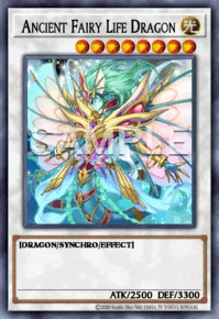 Ancient Fairy Life Dragon, Yu-Gi-Oh! card, LIGHT