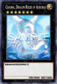 Chasma, Dragon Ruler of Auroras, Yu-Gi-Oh! card, LIGHT