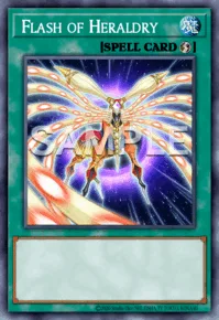 Flash of Heraldry, Yu-Gi-Oh! card, SPELL