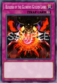 Eldlixir of the Glorious Golden Land, Yu-Gi-Oh! card, TRAP