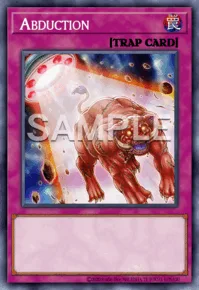 Abduction, Yu-Gi-Oh! card, TRAP