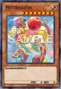 Festiballoon, Yu-Gi-Oh! card, LIGHT