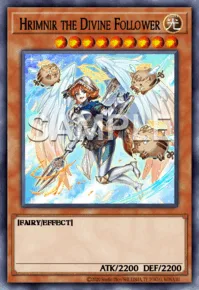 Hrimnir the Divine Follower, Yu-Gi-Oh! card, LIGHT