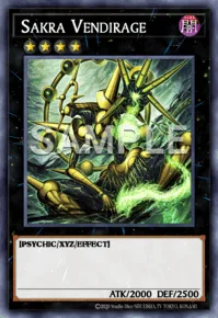 Sakra Vendirage, Yu-Gi-Oh! card, DARK