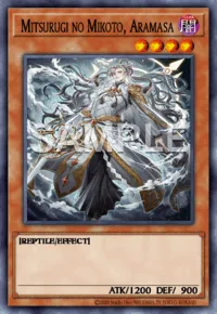 Mitsurugi no Mikoto, Aramasa, Yu-Gi-Oh! card, DARK