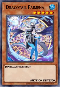 Dracotail Faimena, Yu-Gi-Oh! card, WATER