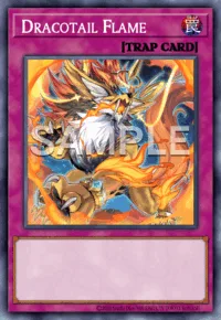 Dracotail Flame, Yu-Gi-Oh! card, TRAP