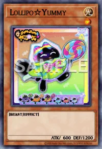 Lollipo☆Yummy, Yu-Gi-Oh! card, LIGHT