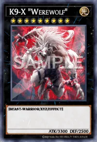 K9-X "Werewolf", Yu-Gi-Oh! card, LIGHT