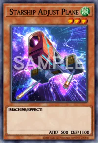 Starship Adjust Plane, Yu-Gi-Oh! card, WIND