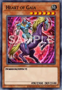 Heart of Gaia, Yu-Gi-Oh! card, EARTH