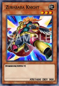 Zubababa Knight, Yu-Gi-Oh! card, EARTH