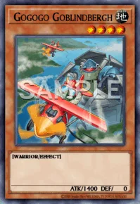 Gogogo Goblindbergh, Yu-Gi-Oh! card, EARTH
