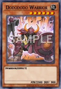 Dodododo Warrior, Yu-Gi-Oh! card, EARTH