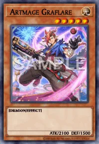 Artmage Graflare, Yu-Gi-Oh! card, LIGHT