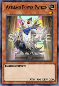 Artmage Power Patron, Yu-Gi-Oh! card, EARTH