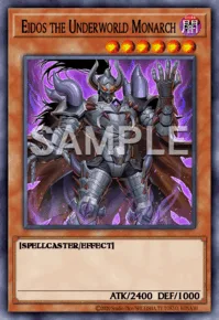 Eidos the Underworld Monarch, Yu-Gi-Oh! card, DARK