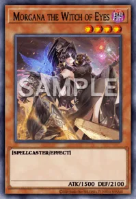 Morgana the Witch of Eyes, Yu-Gi-Oh! card, DARK