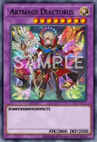 Artmage Diactorus, Yu-Gi-Oh! card, LIGHT