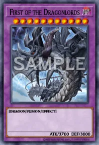 First of the Dragonlords, Yu-Gi-Oh! card, DARK