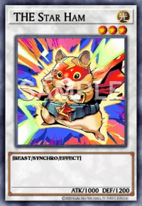 THE Star Ham, Yu-Gi-Oh! card, LIGHT