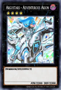 Argostars - Adventurous Arion, Yu-Gi-Oh! card, DARK