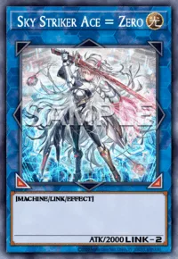 Sky Striker Ace = Zero, Yu-Gi-Oh! card, LIGHT