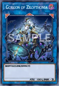 Gorgon of Zilofthonia, Yu-Gi-Oh! card, DARK