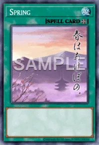 Spring, Yu-Gi-Oh! card, SPELL