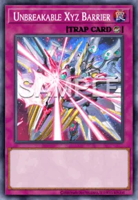Unbreakable Xyz Barrier, Yu-Gi-Oh! card, TRAP