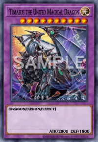 Timaeus the United Magical Dragon, Yu-Gi-Oh! card, LIGHT