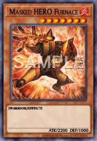 Masked HERO Furnace, Yu-Gi-Oh! card, FIRE