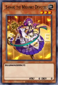 Sanaki the Mikanko Devotee, Yu-Gi-Oh! card, EARTH