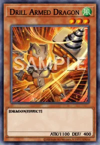 Drill Armed Dragon, Yu-Gi-Oh! card, WIND