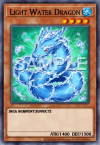 Light Water Dragon, Yu-Gi-Oh! card, WATER