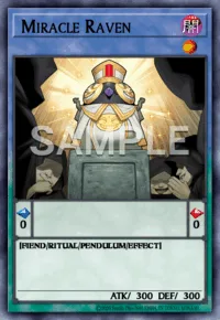 Miracle Raven, Yu-Gi-Oh! card, DARK