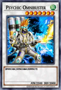 Psychic Omnibuster, Yu-Gi-Oh! card, WIND