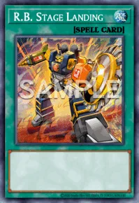 R.B. Stage Landing, Yu-Gi-Oh! card, SPELL