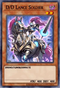 D/D Lance Soldier, Yu-Gi-Oh! card, DARK