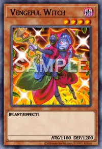 Vengeful Witch, Yu-Gi-Oh! card, DARK