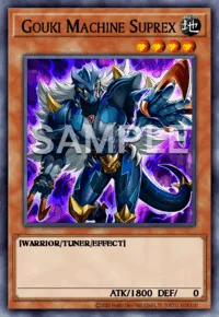 Gouki Machine Suprex, Yu-Gi-Oh! card, EARTH