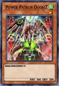 Power Patron DoomZ, Yu-Gi-Oh! card, WIND