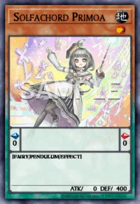Solfachord Primoa, Yu-Gi-Oh! card, EARTH