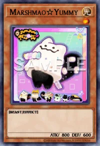 Marshmao☆Yummy, Yu-Gi-Oh! card, LIGHT